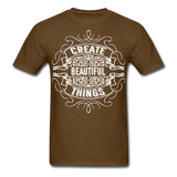 1 - brown