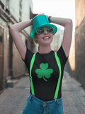 St Patricks Day T-shirt Irish Shamrock Lucky Women's Drinking Drunk Tee